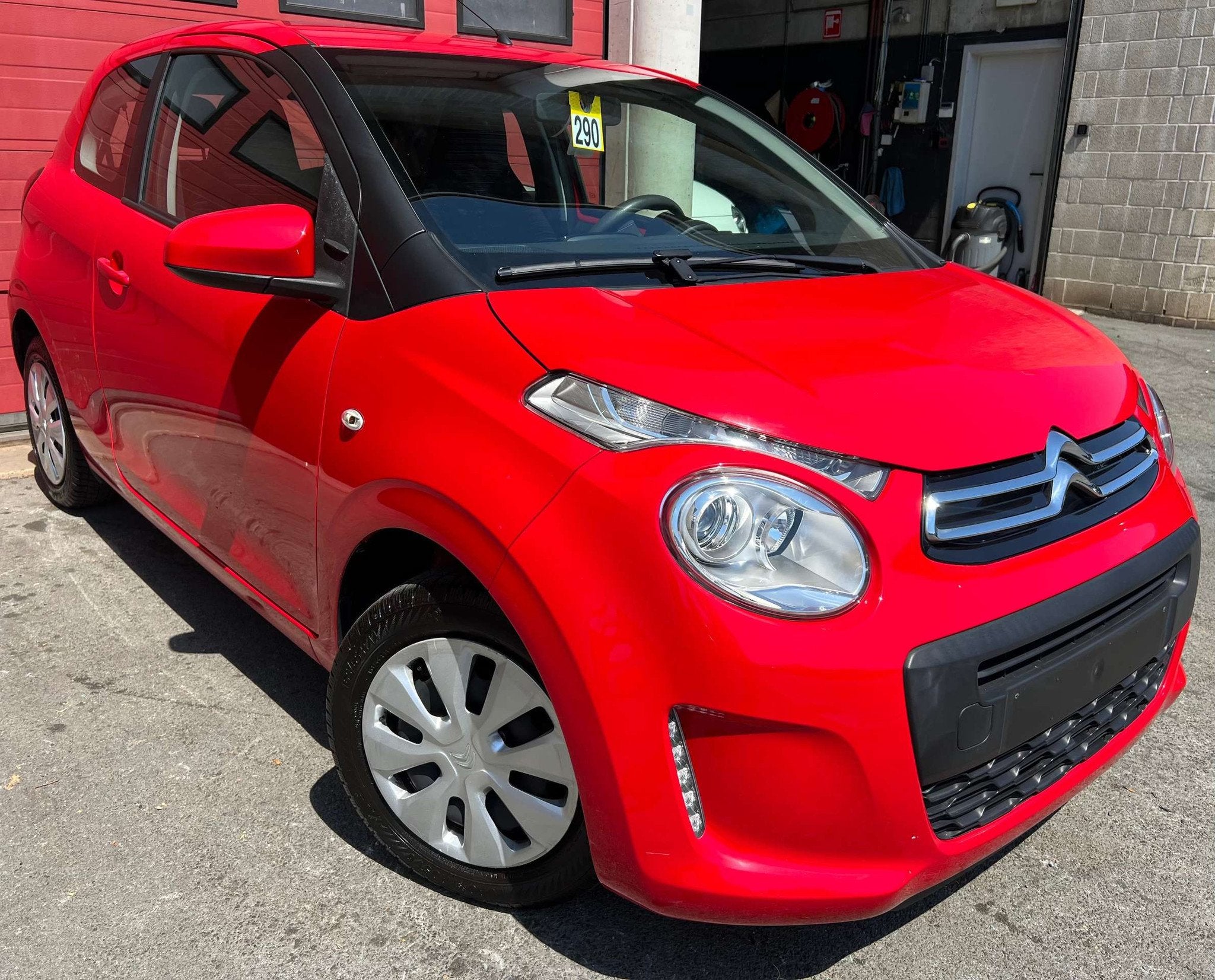 Citroën C1 1.0 VTi Airscape Feel S + CLIM + CAR-PASS, Rouge, Achat, 998 cm³, Euro 6