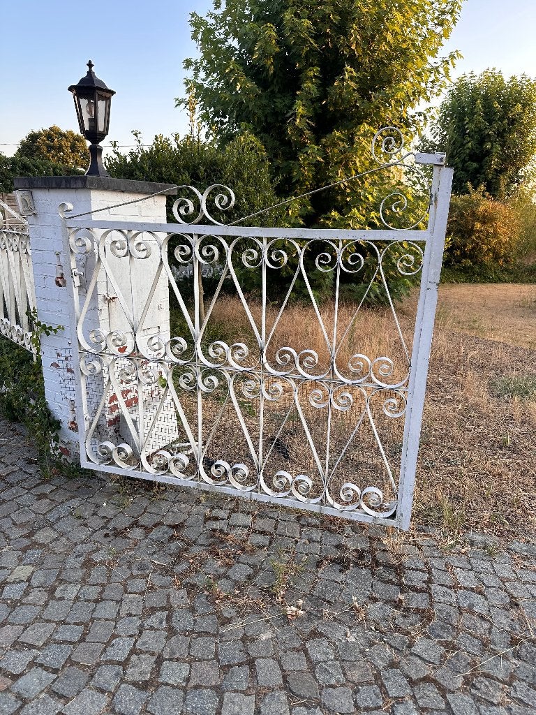 Omheining+poort, Ophalen, Gebruikt, Sierhekwerk, Met poort
