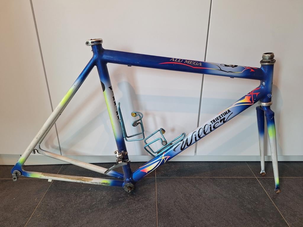 Vintage fietsframe Wiellier Triestina  ., Ophalen