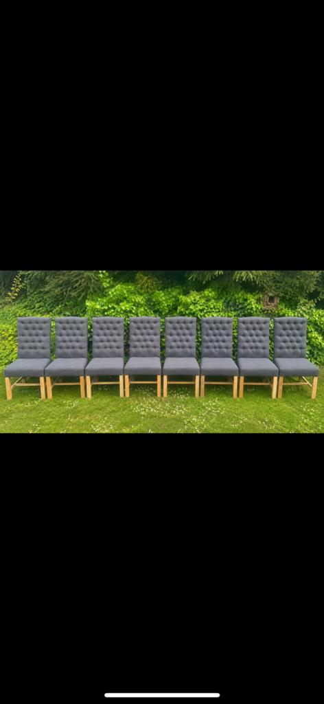Chaise capitonnée chaise salle à manger eetkamerstoel, Enlèvement, Utilisé, Cinq, Six Chaises ou plus