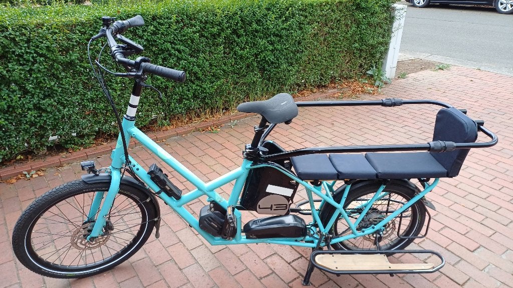 Longtail bike 43, Gebruikt, 51 tot 55 cm, 50 km per accu of meer, Ophalen