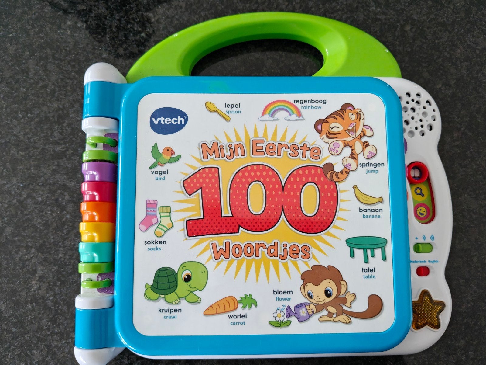 Mijn Eerste 100 Woordjes van VTech., Kinderen en Baby's, Ophalen, Zo goed als nieuw, 6 maanden tot 2 jaar