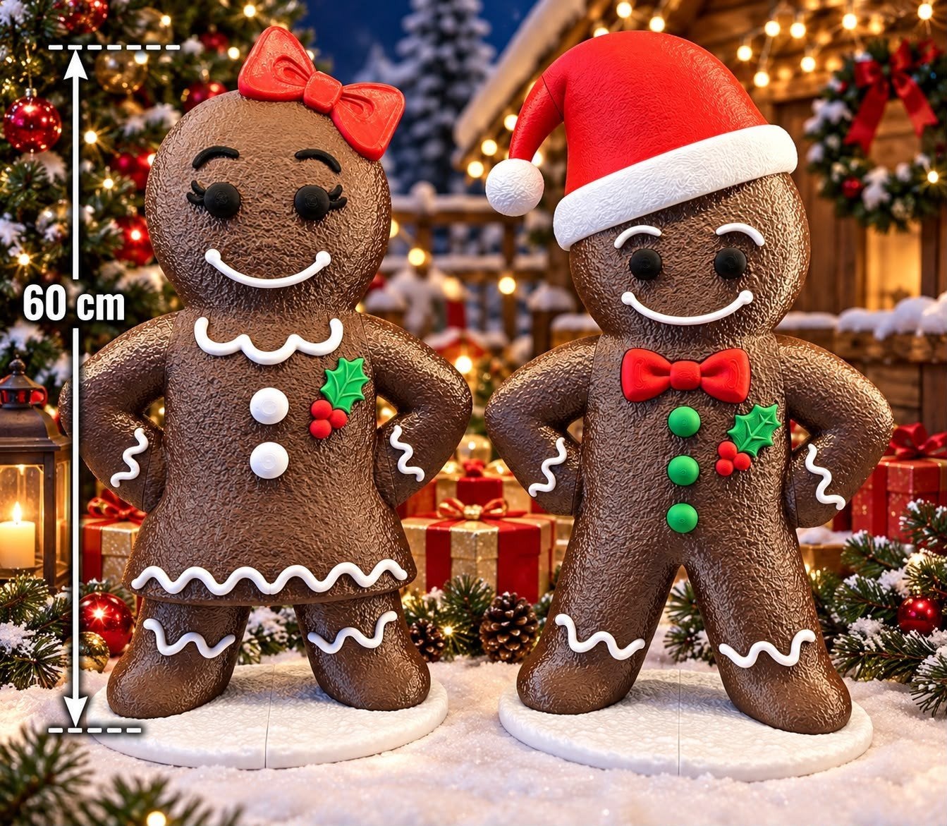 kerstdecoratie peperkoek, Diversen, Ophalen, Nieuw