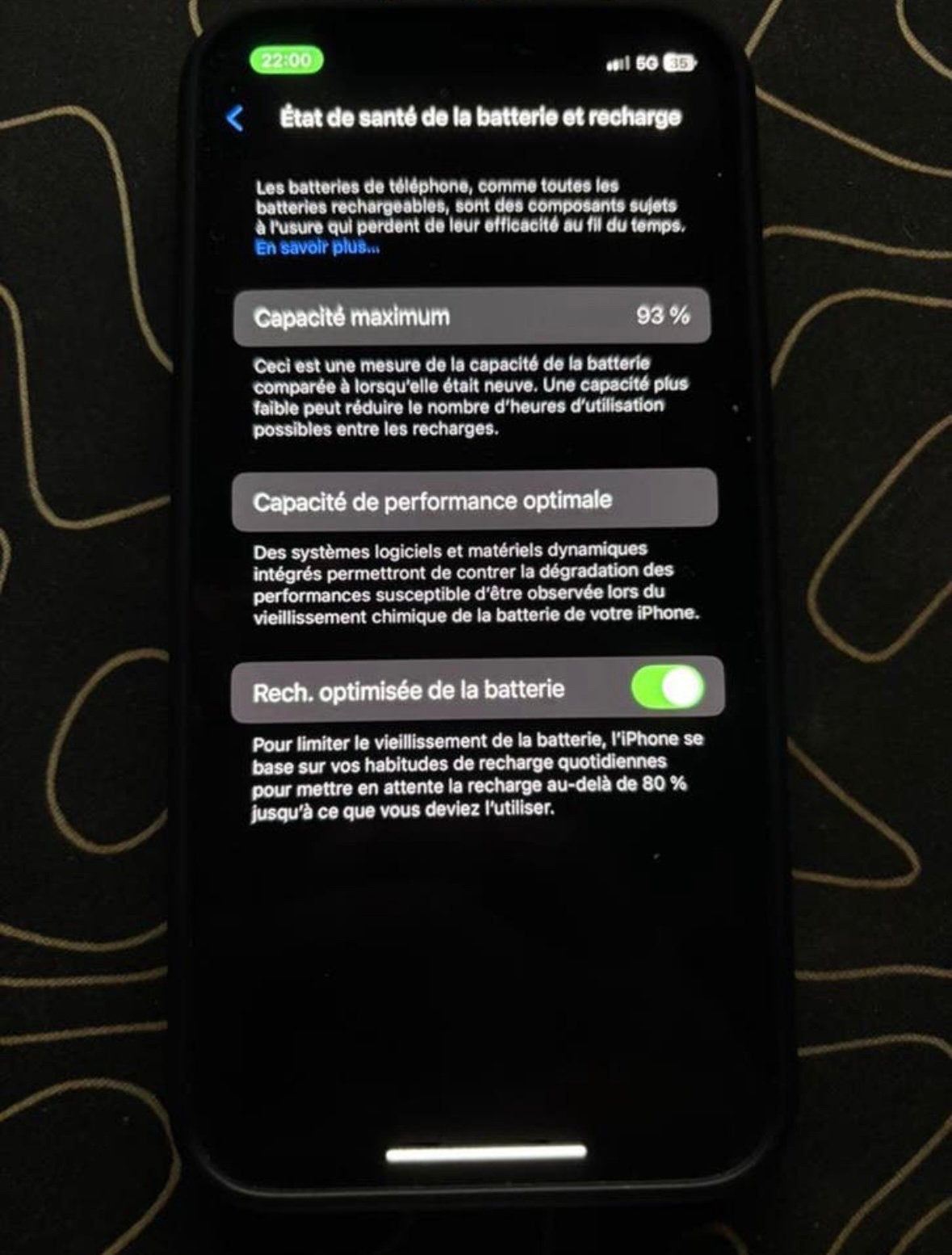 Iphone 12 / 93% de batterie, Ophalen of Verzenden, Zo goed als nieuw, 128 GB, IPhone 12