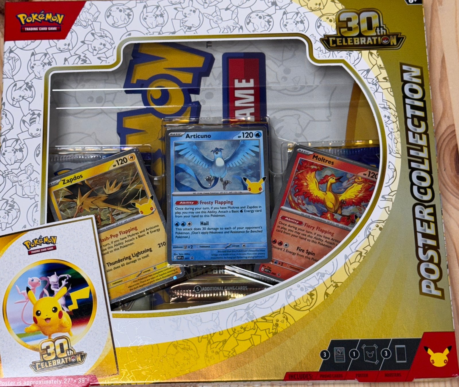 30th Celebration pokemon Poster, Ophalen, Nieuw