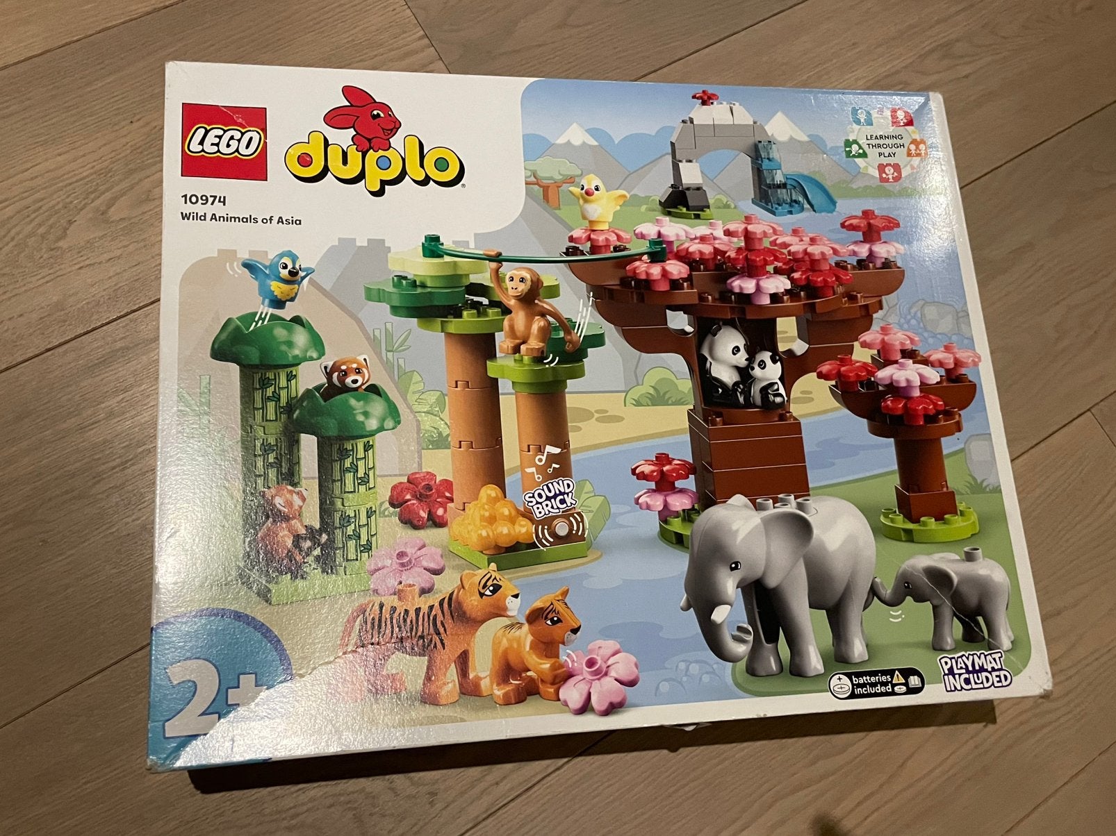 Duplo wild animals of asia 10974, Kinderen en Baby's, Ophalen, Zo goed als nieuw, Duplo