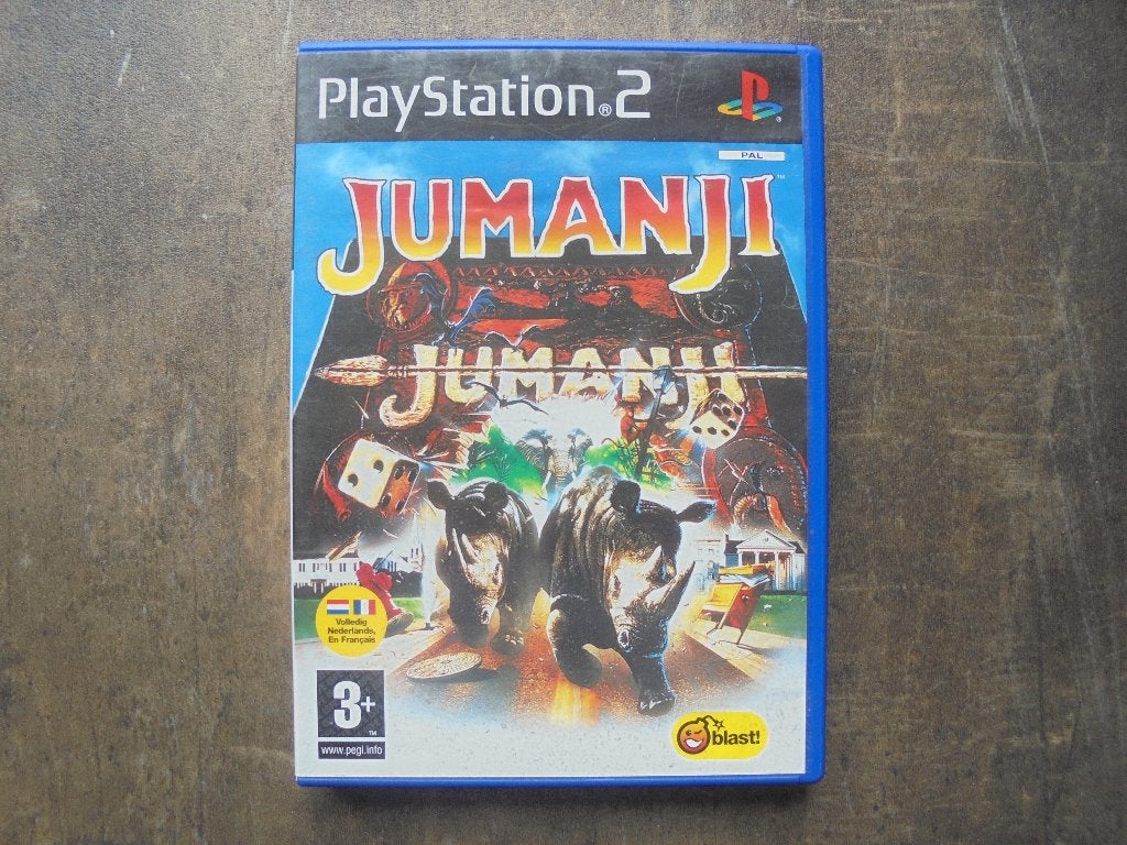 Jumanji voor PS2 (zie foto's), Avontuur en Actie, Gebruikt, 1 speler, Ophalen of Verzenden