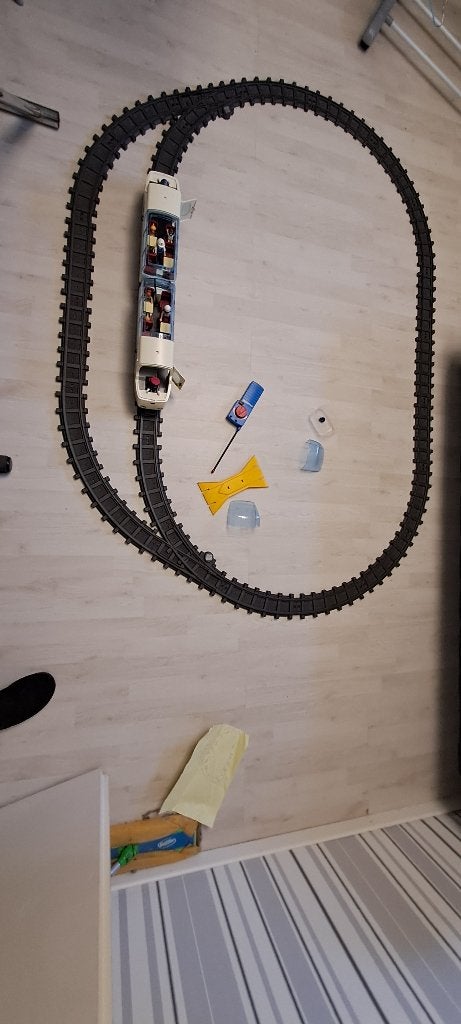 playmobil trein, Ophalen
