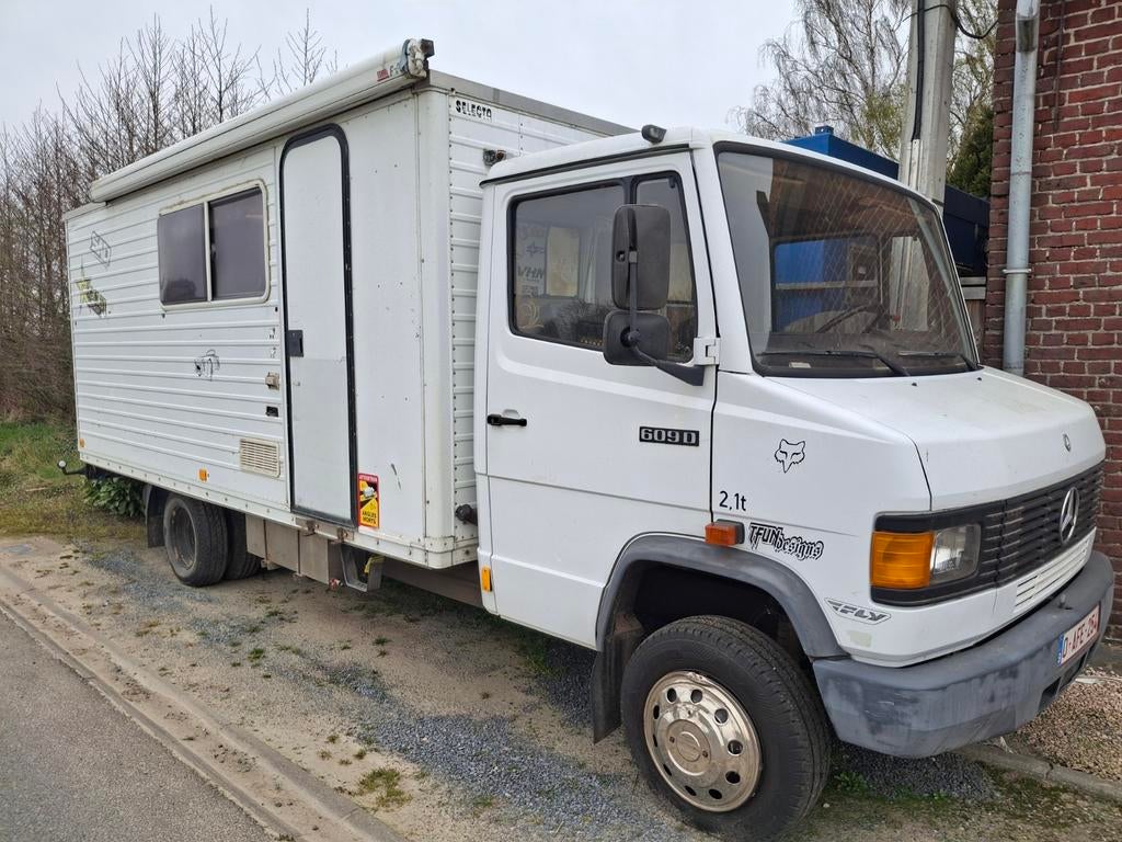 Camper mercedes 609 D, Caravans en Kamperen, Verhuur