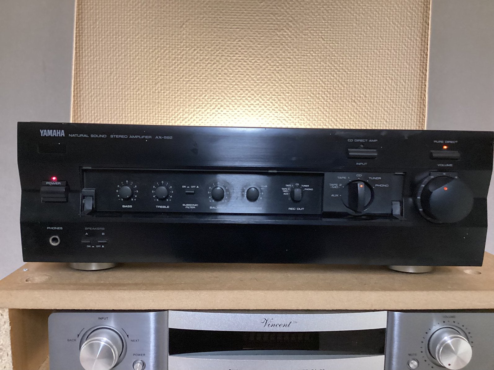 Amplificateur Yamaha AX952, Audio, Tv en Foto, Tuners, Ophalen of Verzenden, Zo goed als nieuw