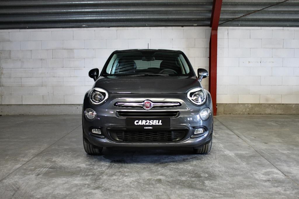 Fiat 500X 1.4 MultiAir 136pk NAVI/XENON/AUTOMATISCHE AIRCO, Auto's, Fiat, 4 cilinders, Bedrijf, 5 deurs, Zilver of Grijs