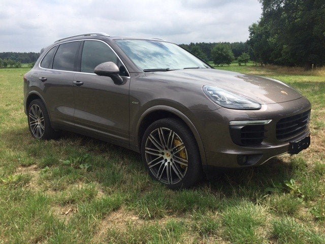 Porsche Cayenne V8 Diesel, lichte vracht, Zeer vele opties !, Auto's, Automaat, Cayenne, Bruin, Leder