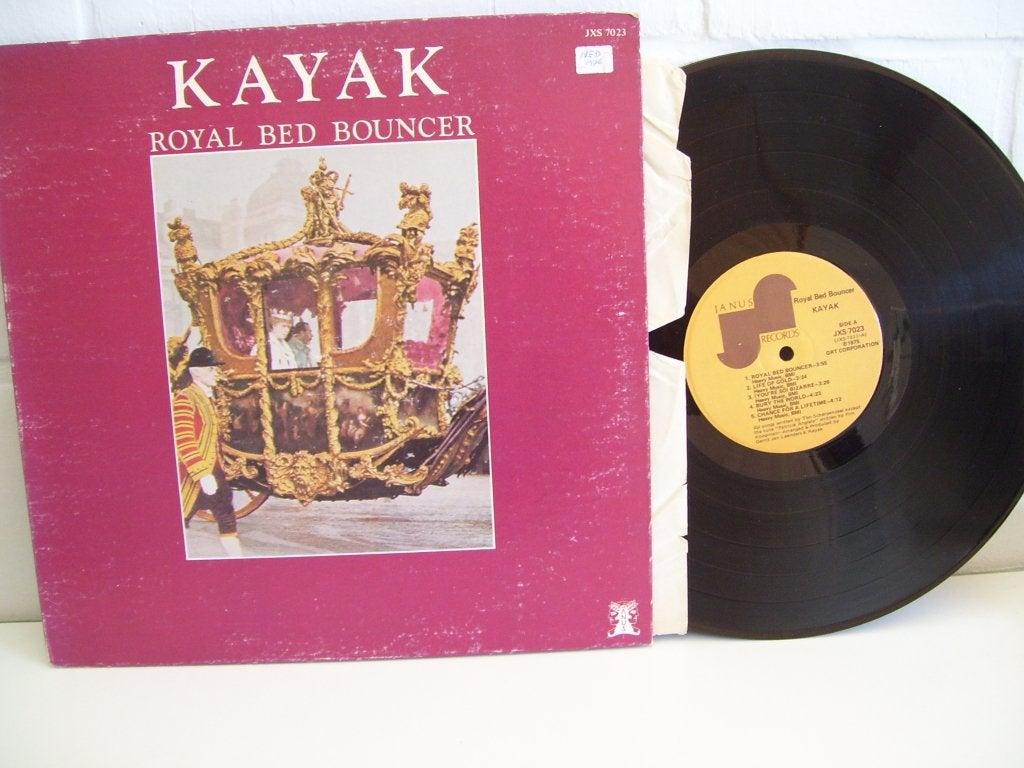 KAYAK  royal bed bouncer, Cd's en Dvd's, Vinyl | Rock, LP, Ophalen of Verzenden, Gatefold hoes, 12 inch