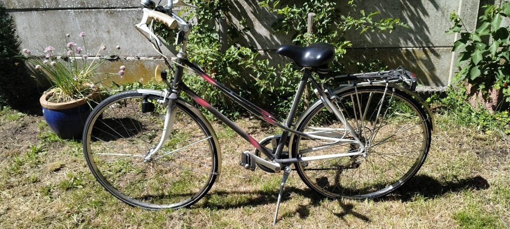 Retro damesfiets in prima, propere staat., Gebruikt, Velgrem, 50 tot 53 cm, Ophalen