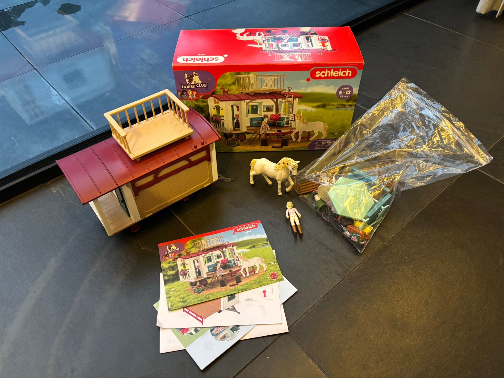 Schleich horse club 42593 Woonwagen, Ophalen, Zo goed als nieuw