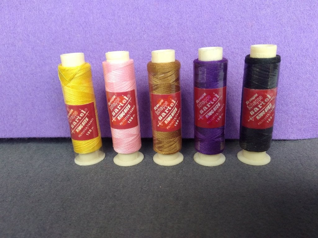 lot van 5x "Sartel Tergal King Size 100m", Ophalen of Verzenden, Nieuw, Garen of Naald(en)