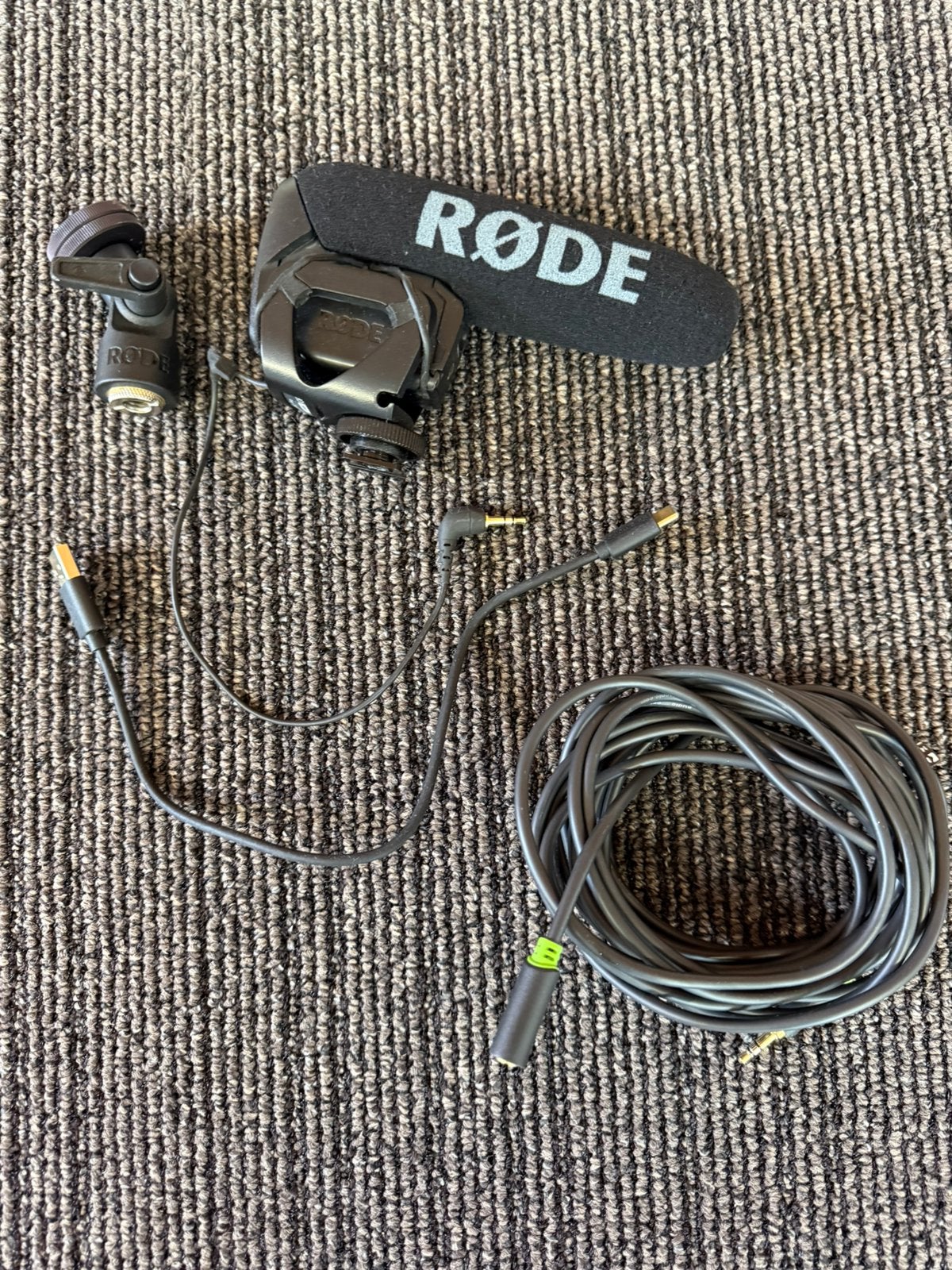 Rode VideoMic Pro (incl. kabels), Musique & Instruments, Microphones, Comme neuf, Autres types, Enlèvement ou Envoi