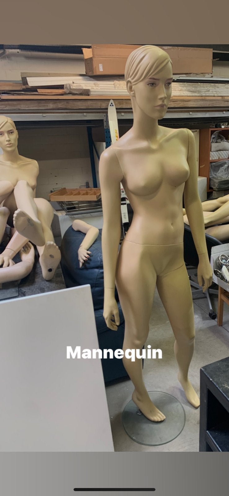 Mannequin, Enlèvement