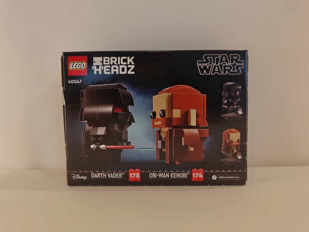 LEGO BrickHeadz 40547 Obi-Wan Kenobi & Darth Vader | Nieuw, BrickHeadz, Lego, Nieuw, Ophalen of Verzenden