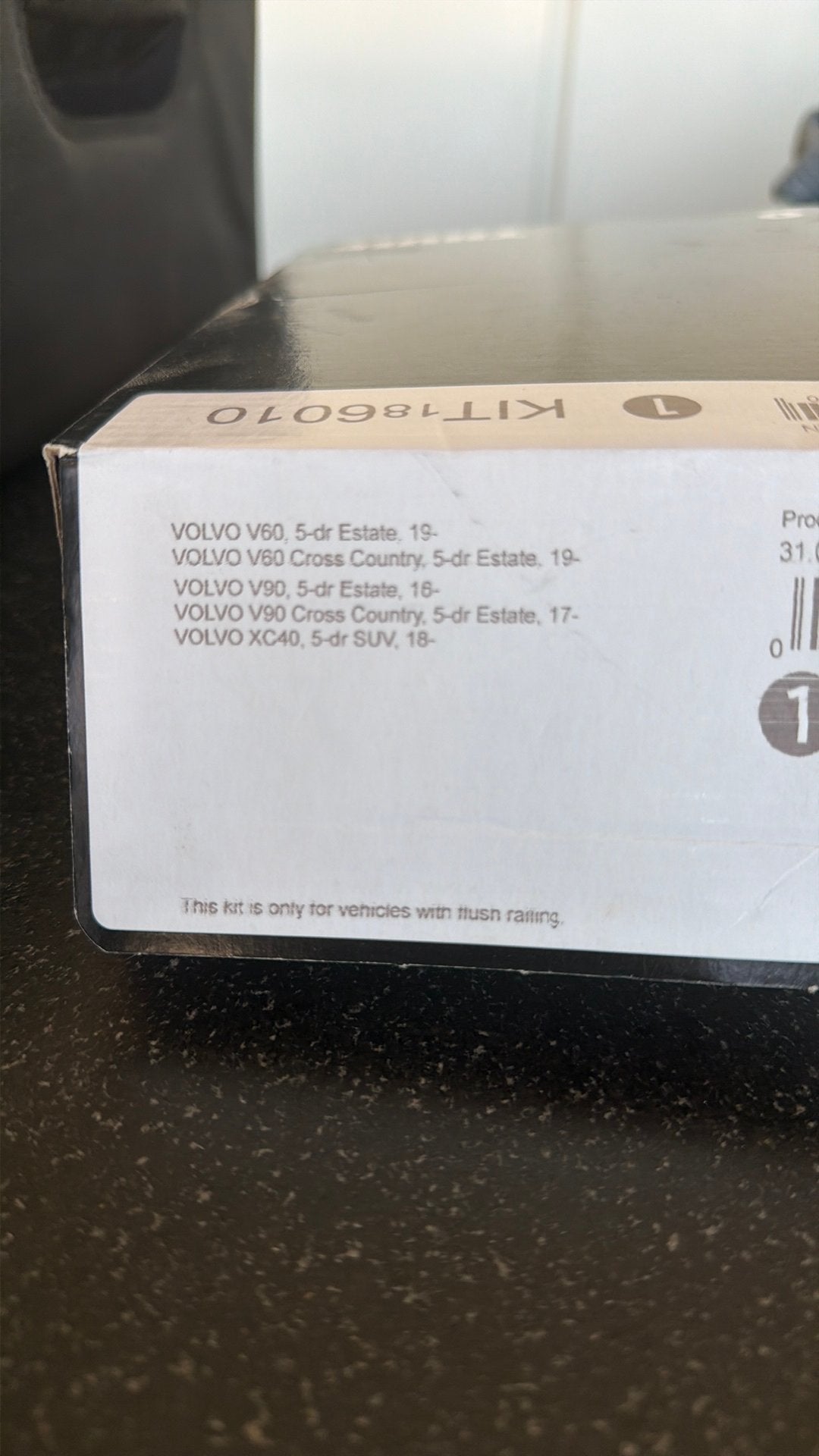 Thule kit 186010, Ophalen, Nieuw