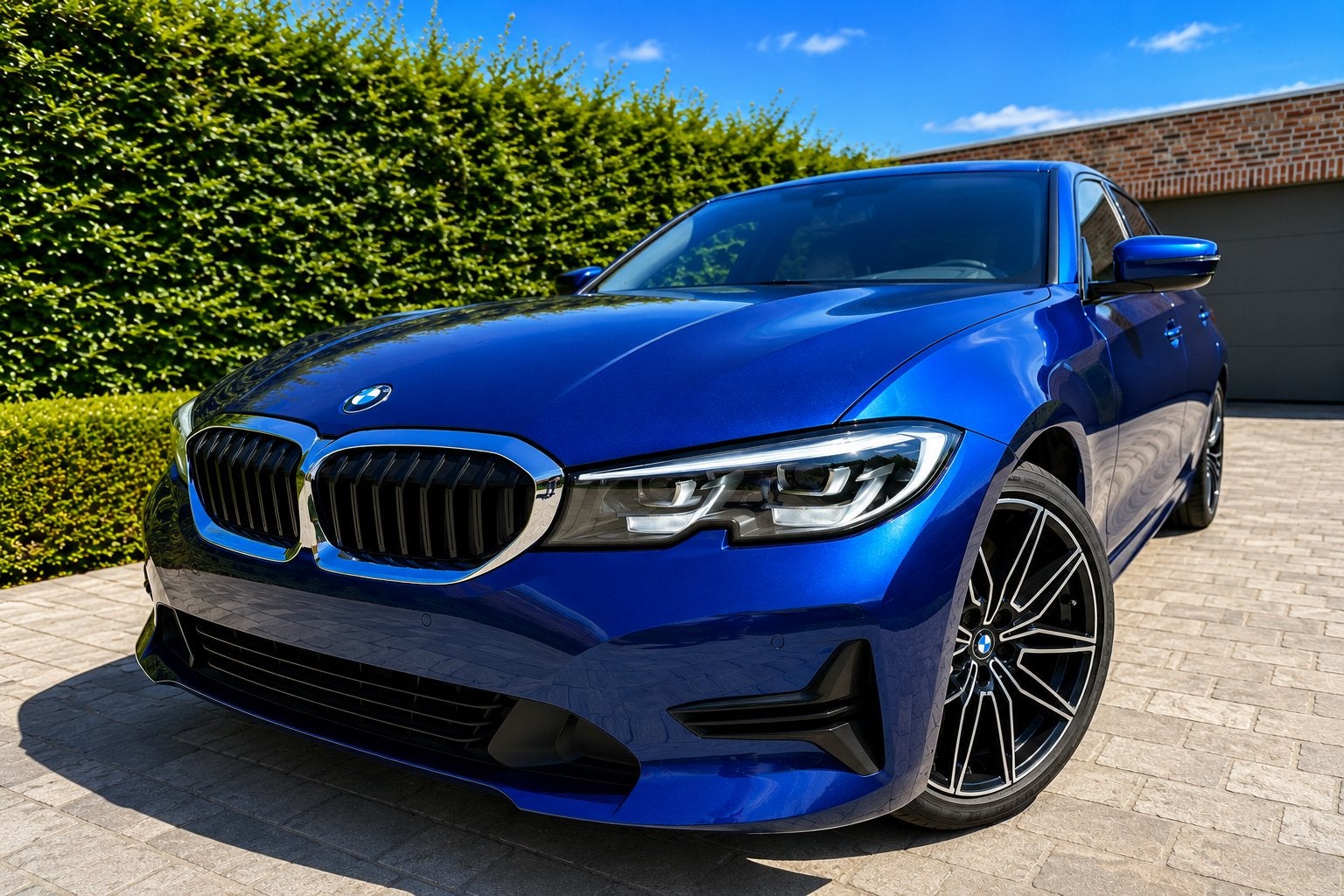 BMW 3 serie | LED | Carplay | garantie, Auto's, BMW, 4 deurs, Achterwielaandrijving, 1995 cc, Blauw