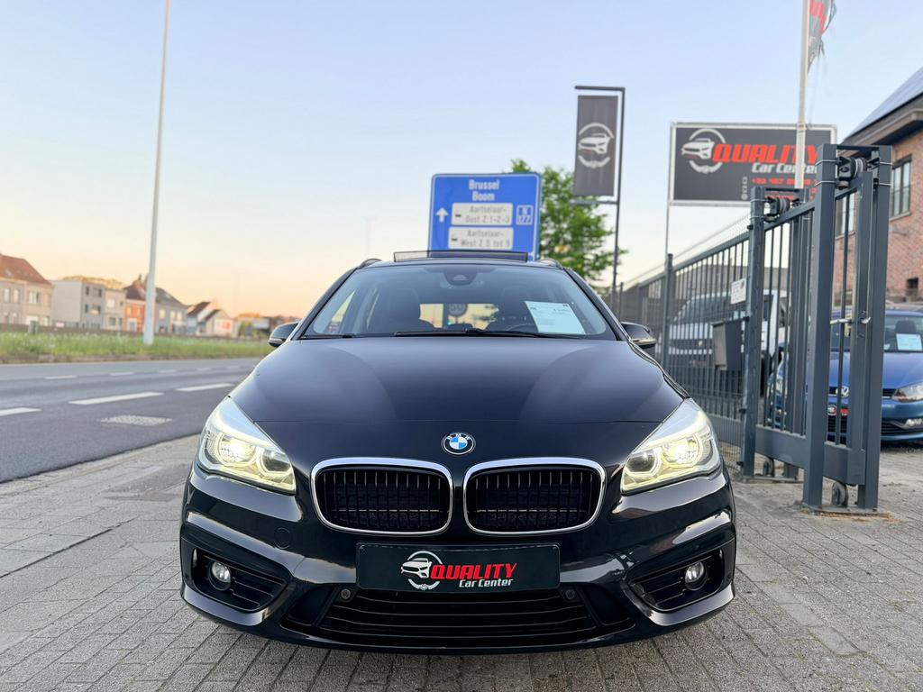 Bmw 218d Gran Tourer Sport 2016 150pk 7zitpl Pano Xenon Full, Auto's, Voorwielaandrijving, Testrit aan huis, 1995 cc, 4 cilinders