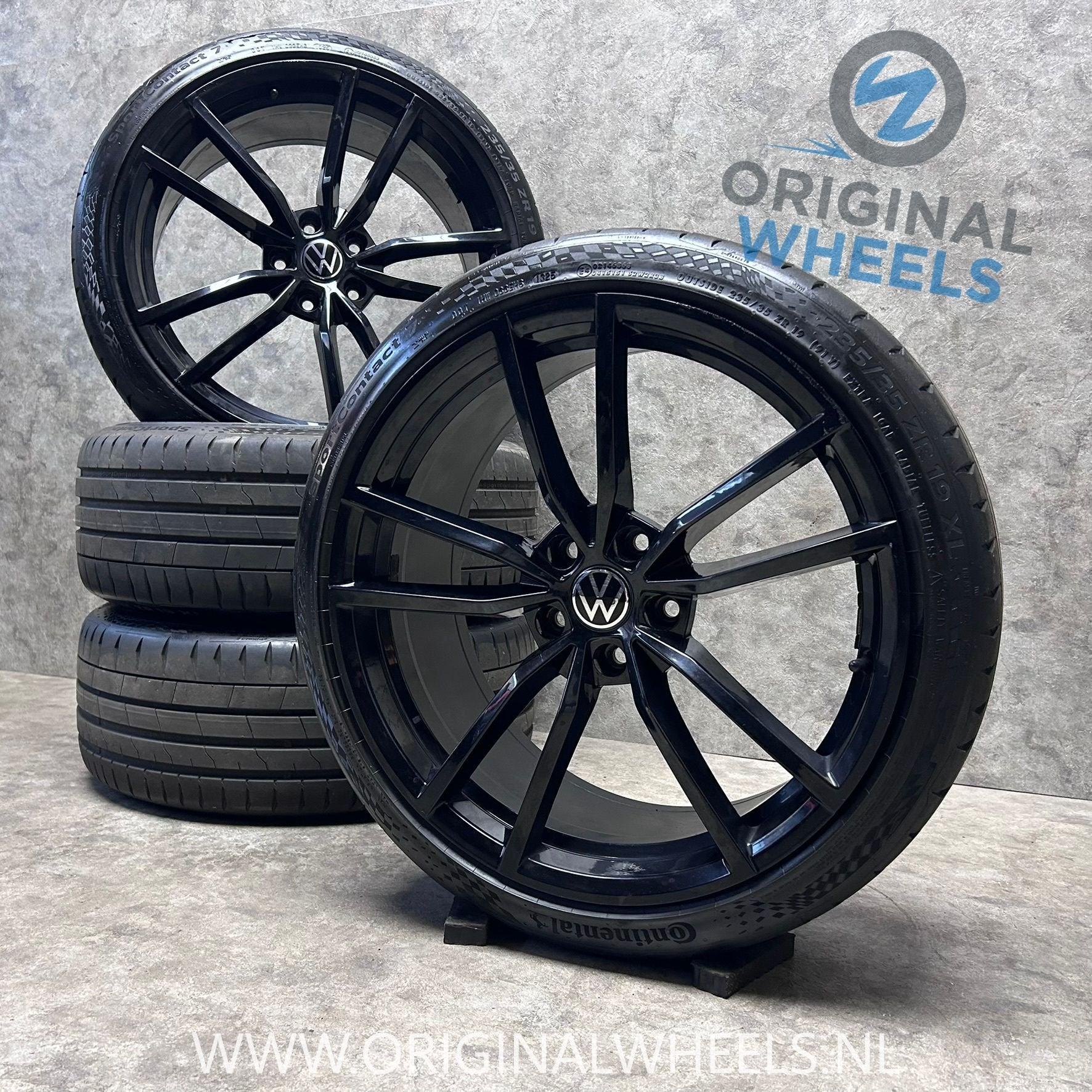 19 inch Pretoria velgen + zomerbanden Volkswagen Golf Caddy, 19 inch, Gebruikt, -, -