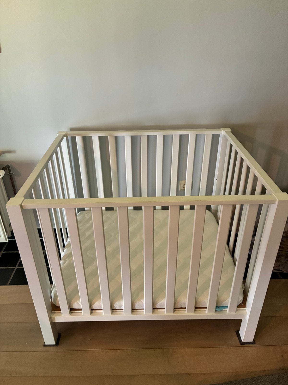 Babypark bopita en wieltjes, Kinderen en Baby's, Babyparken, Ophalen, Gebruikt, Rechthoekig, In hoogte verstelbaar