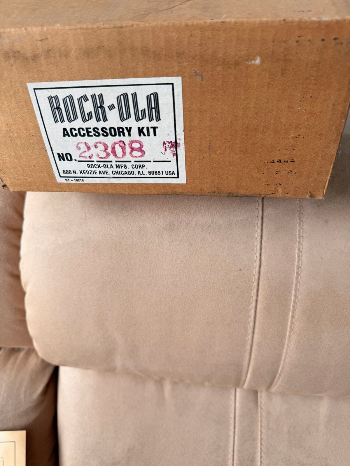 Rock-Ola ACCESSOIRESET, Ophalen, Nieuw, Rock Ola