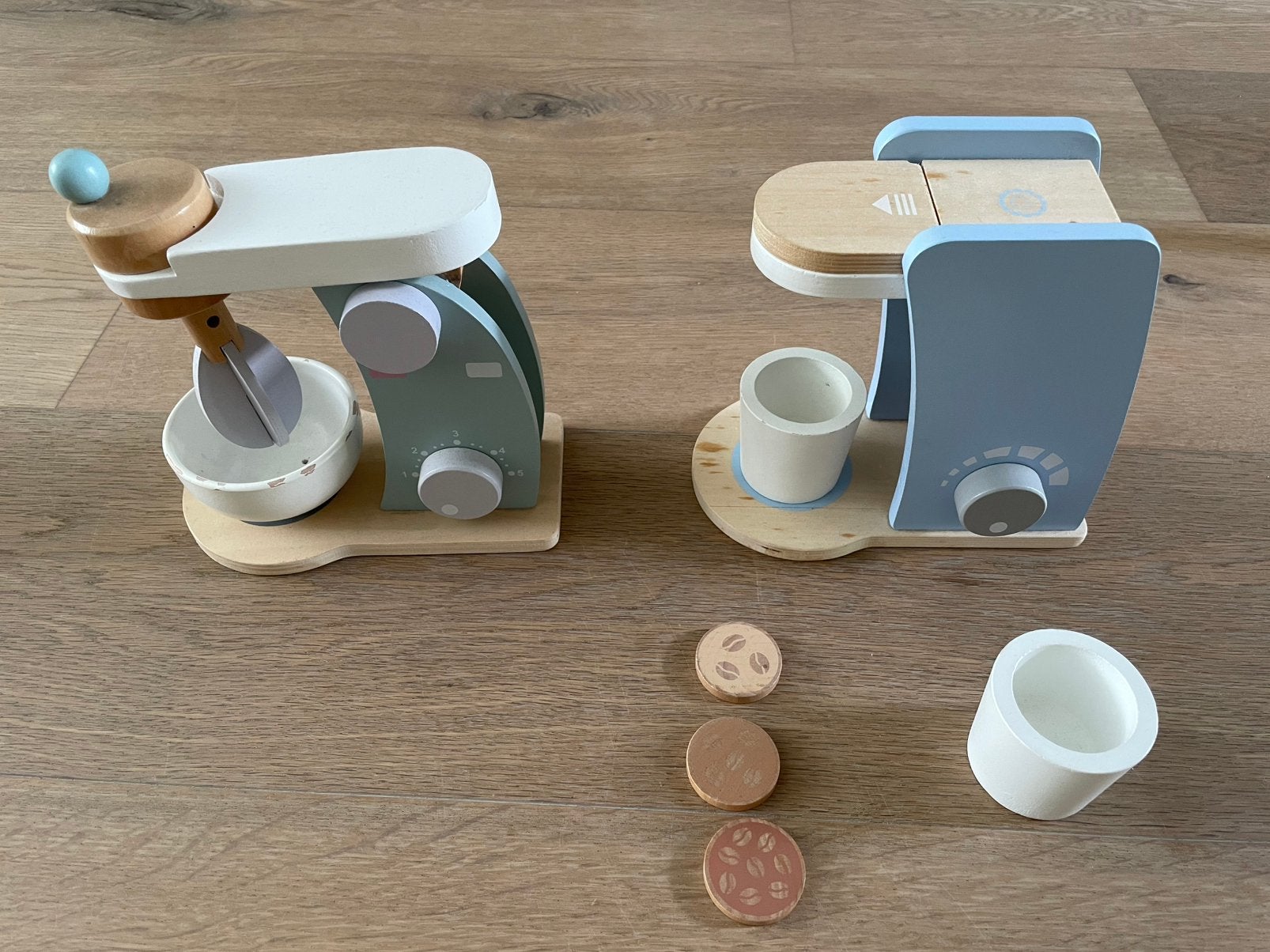 Koffiezetapparaat en keukenmixer, Kinderen en Baby's, Ophalen, Gebruikt, Accessoires