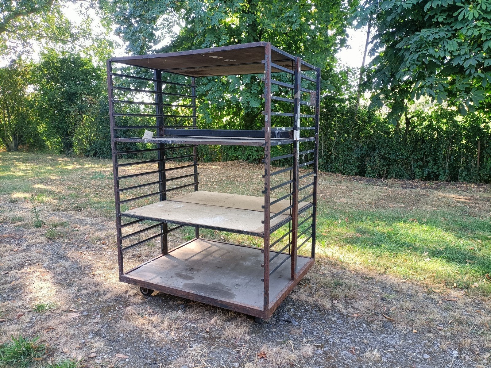 proffesionele zware rolcontainer, Ophalen