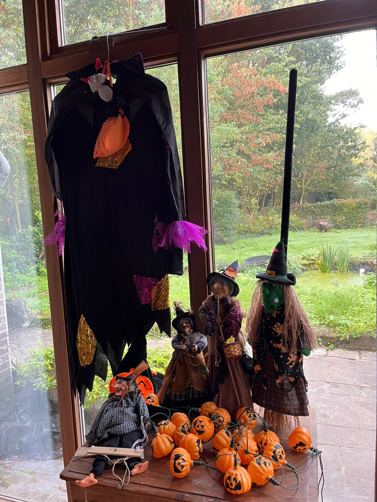 Halloween en decoratieartikelen heksen, Ophalen, Gebruikt, Versiering