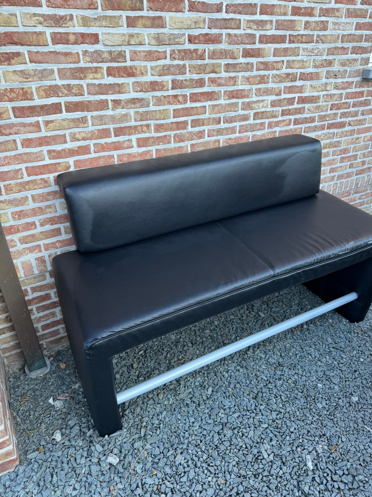 Hoge zitbank gratis mee te nemen, Tuin en Terras, Ophalen, Zo goed als nieuw