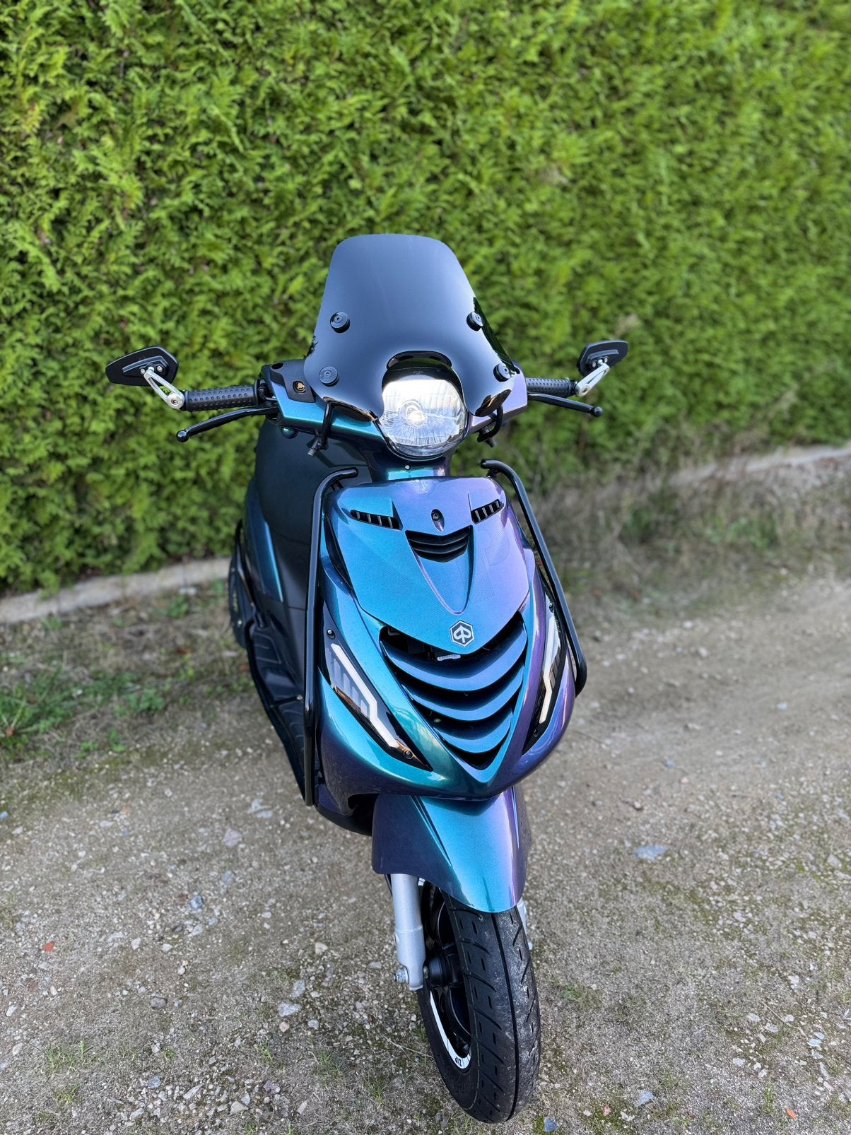 Piaggio Zip E5 (2435 km) - Malossi ECU + Multivar, Ophalen, Zip, Nieuw, Klasse A (25 km/u)