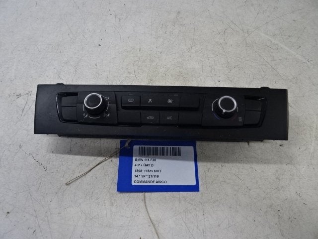 PANNEAU DE COMMANDE CLIMATISATION BMW 1 serie (F20), Utilisé, BMW