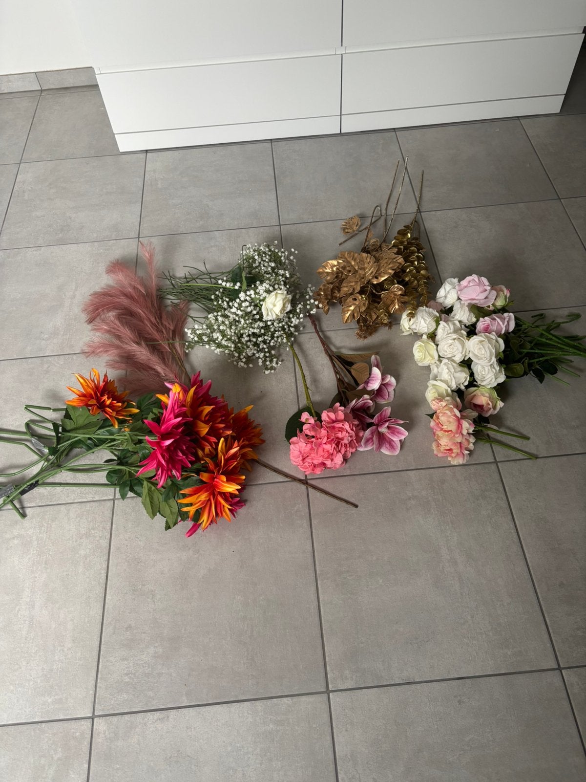 Kunst bloemen, Huis en Inrichting, Ophalen, Zo goed als nieuw