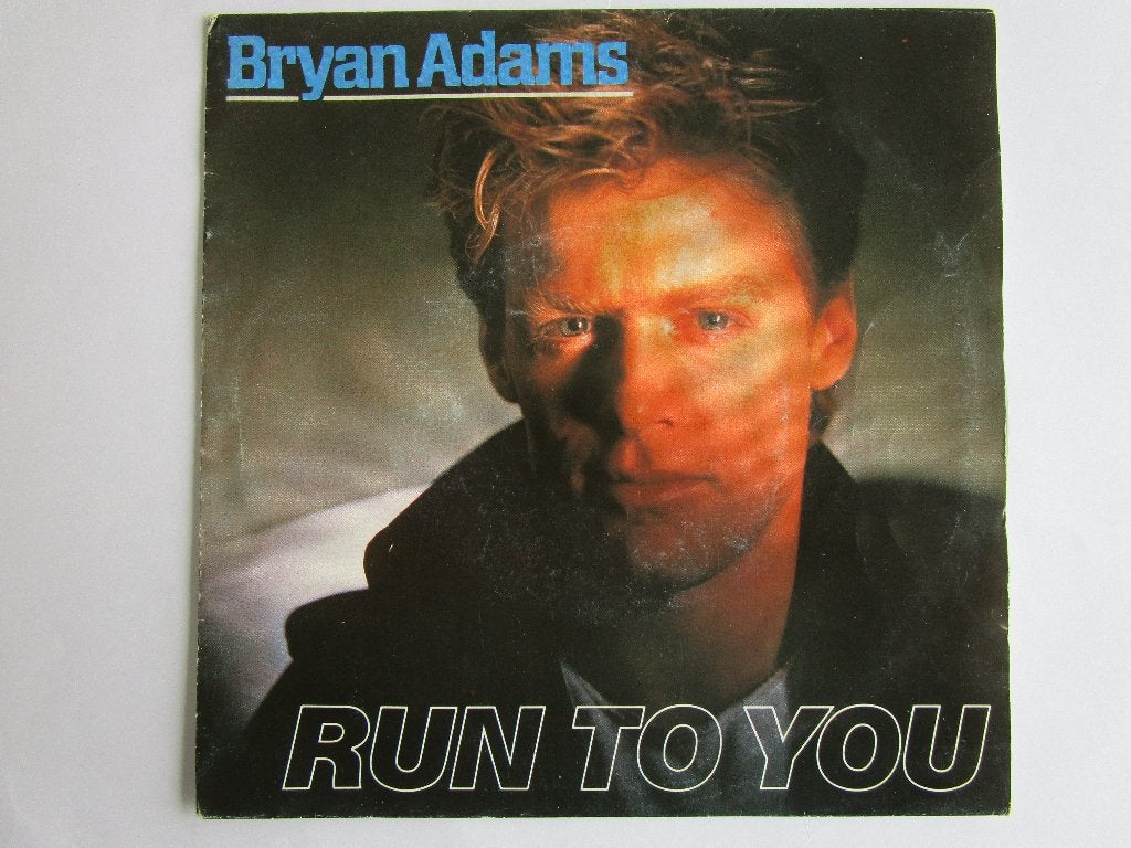 Bryan Adams : Run to you. 1984, Fotohoes, 7 inch, Single, Ophalen of Verzenden
