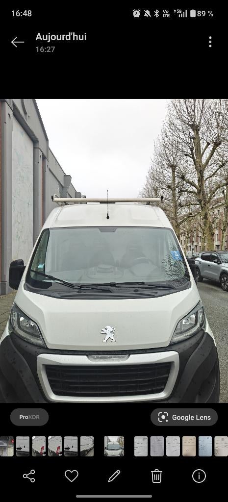 Peugeot Boxer, Auto's, Voorwielaandrijving, Stof, Wit, 5 deurs