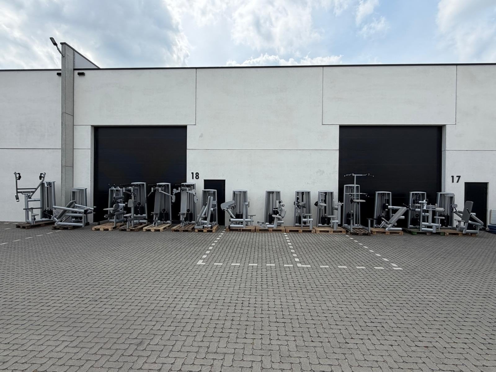 Gym80 Sygnum Set -22 Nette en Complete Fitnessapparaten, Enlèvement, Utilisé, Bras, Autres types