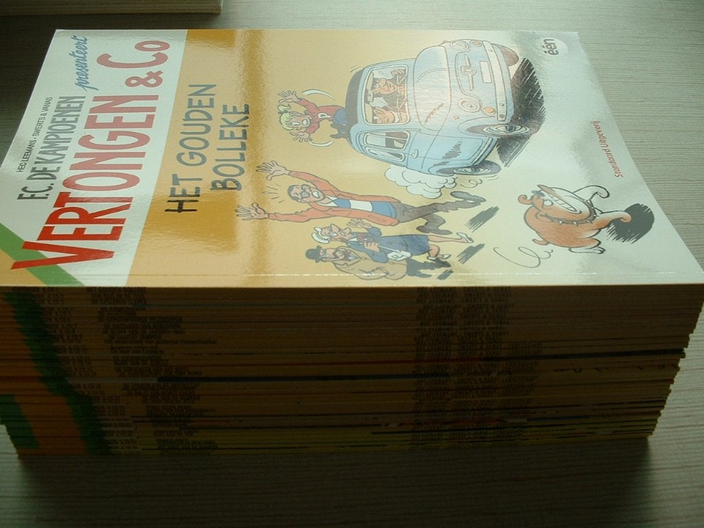 strips vertongen en co nrs tussen 1 en 41, Meerdere stripboeken, Ophalen of Verzenden, Hec Leemans