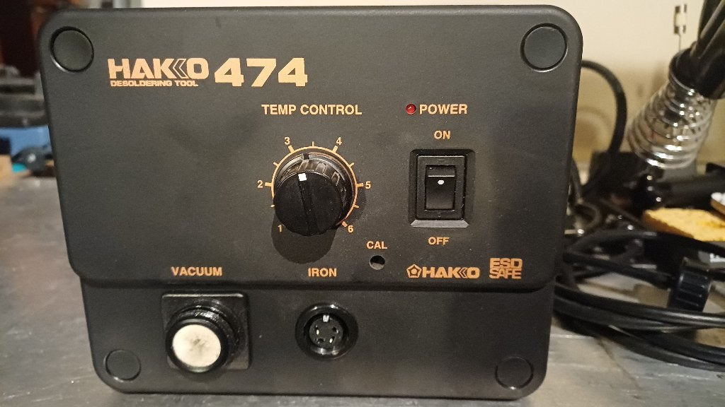 Hakko 474 desoldeerstation, Bricolage & Construction, Outillage | Outillage à main, Enlèvement, Utilisé