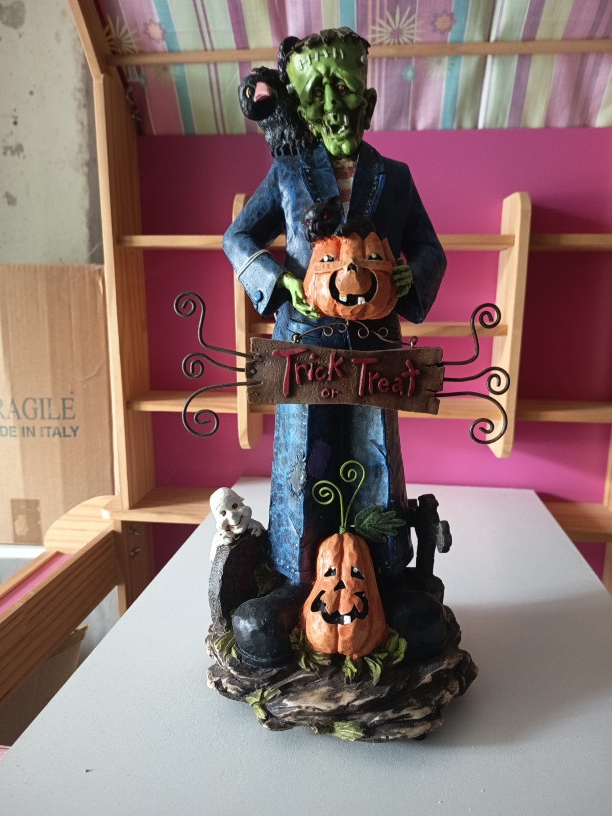 figurine halloween, Verzamelen, Beelden en Beeldjes, Ophalen, Zo goed als nieuw