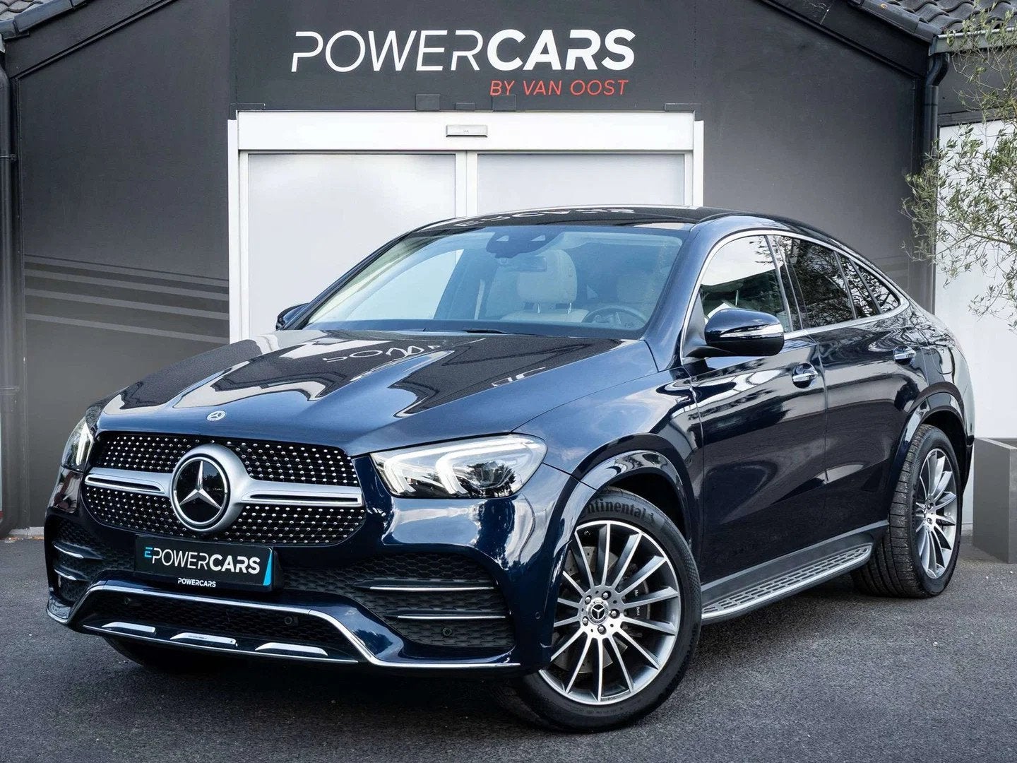Mercedes-Benz GLE 350 Coupé PHEV 4-Matic | Airmatic | Burme, Auto's, Automaat, 4 cilinders, Blauw, Bedrijf