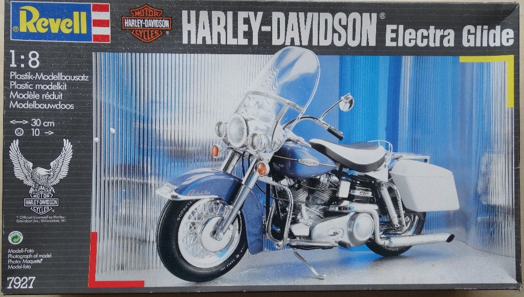 REVELL 1:8 - HARLEY DAVIDSON Electra Glide, Revell, Nieuw, Ophalen of Verzenden, Groter dan 1:32