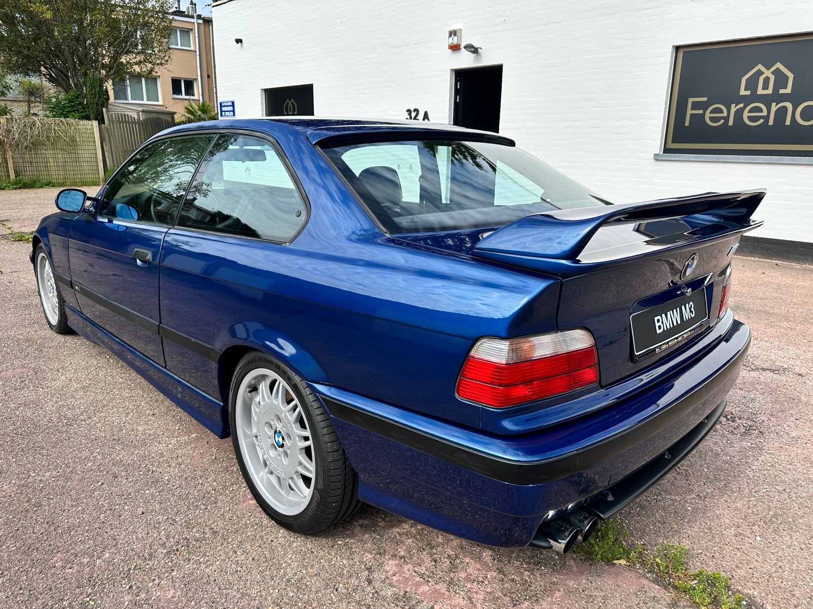 Bmw M3 E36 3.0 Oltimer 1996 avusblauw supersprint, foto 6