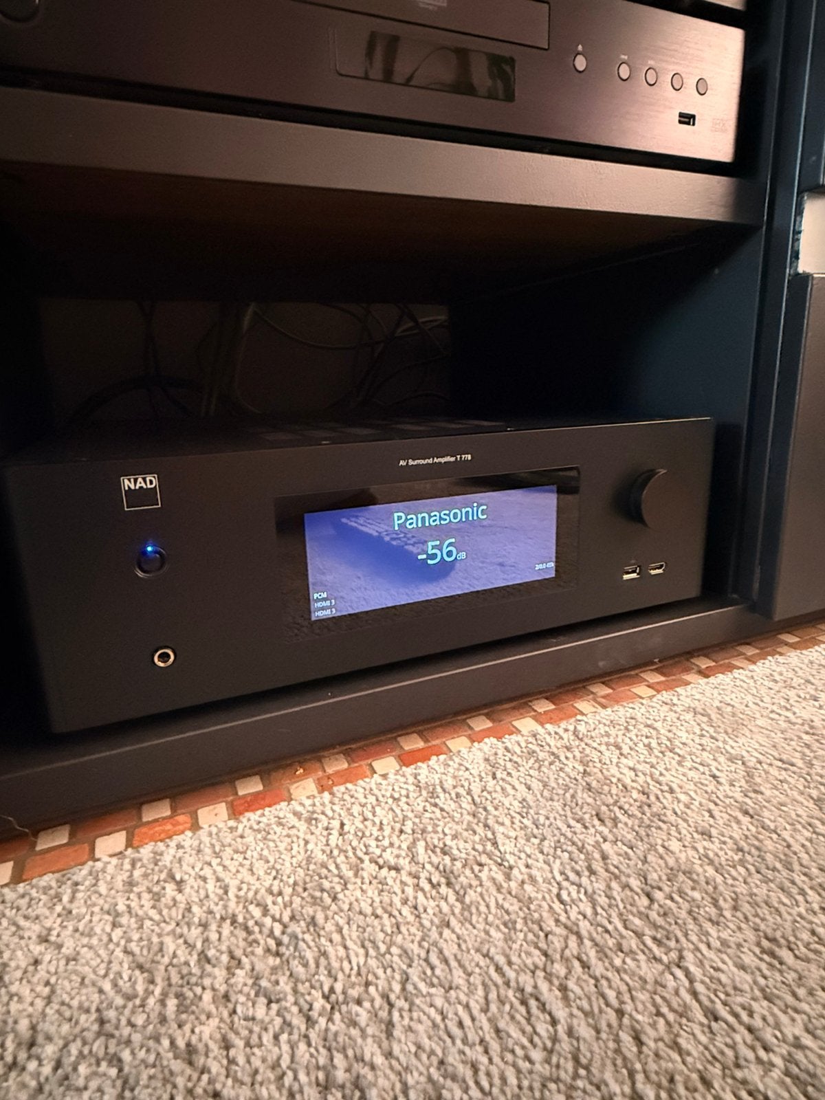 NAD t778, Enlèvement, Comme neuf