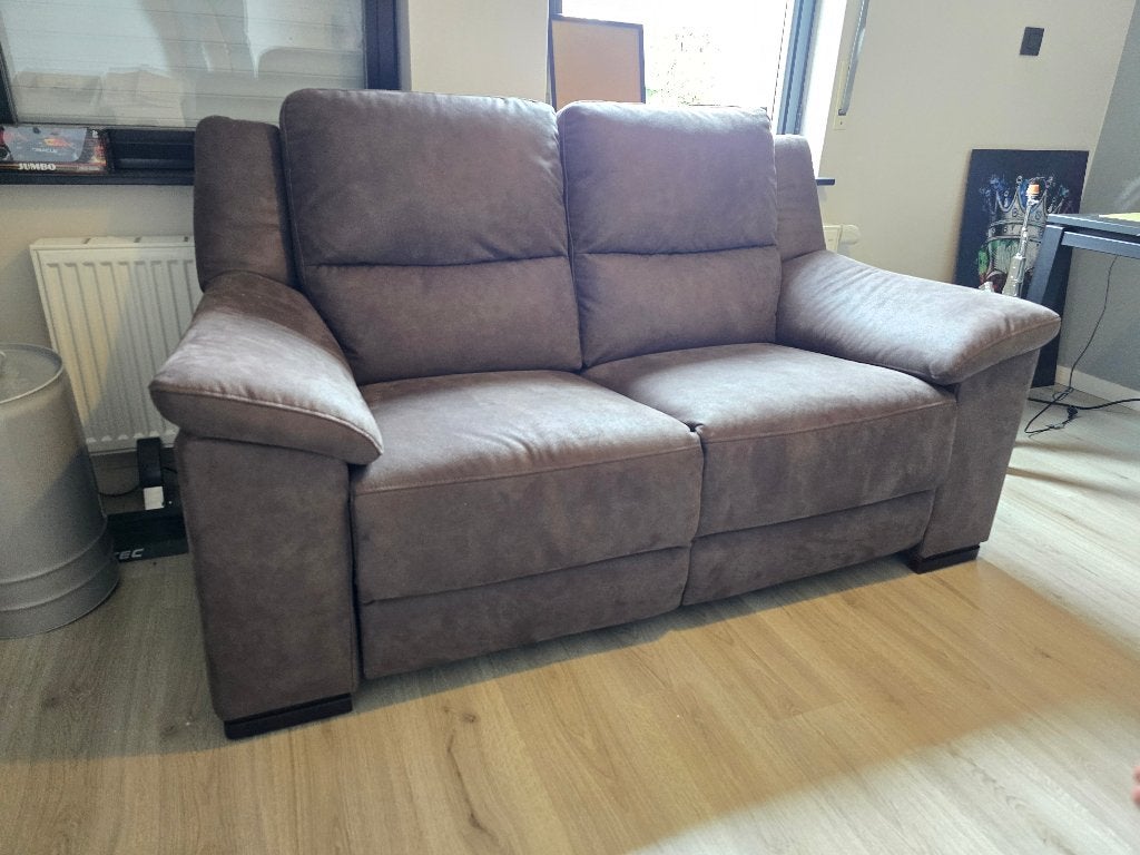 Dubbele elektrische relax nieuwstaat, Huis en Inrichting, Ophalen, Hout
