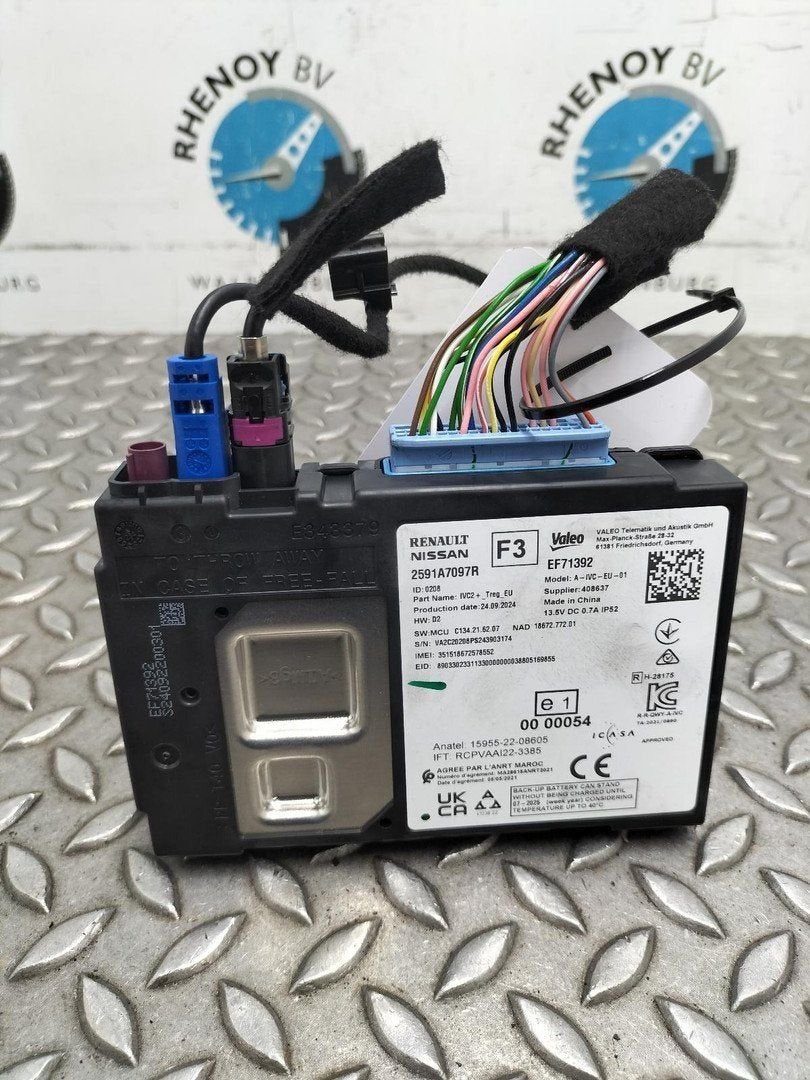 RENAULT CAPTUR Alpine COMPUTER ECU 2591A7097R 2024, Autos : Pièces & Accessoires, Enlèvement ou Envoi, Utilisé, ARN reconnu