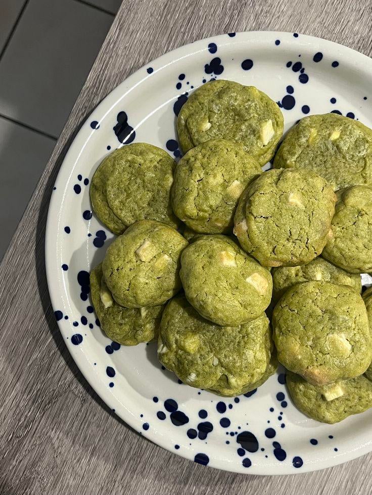 Matcha handmade chunky cookies, Ophalen
