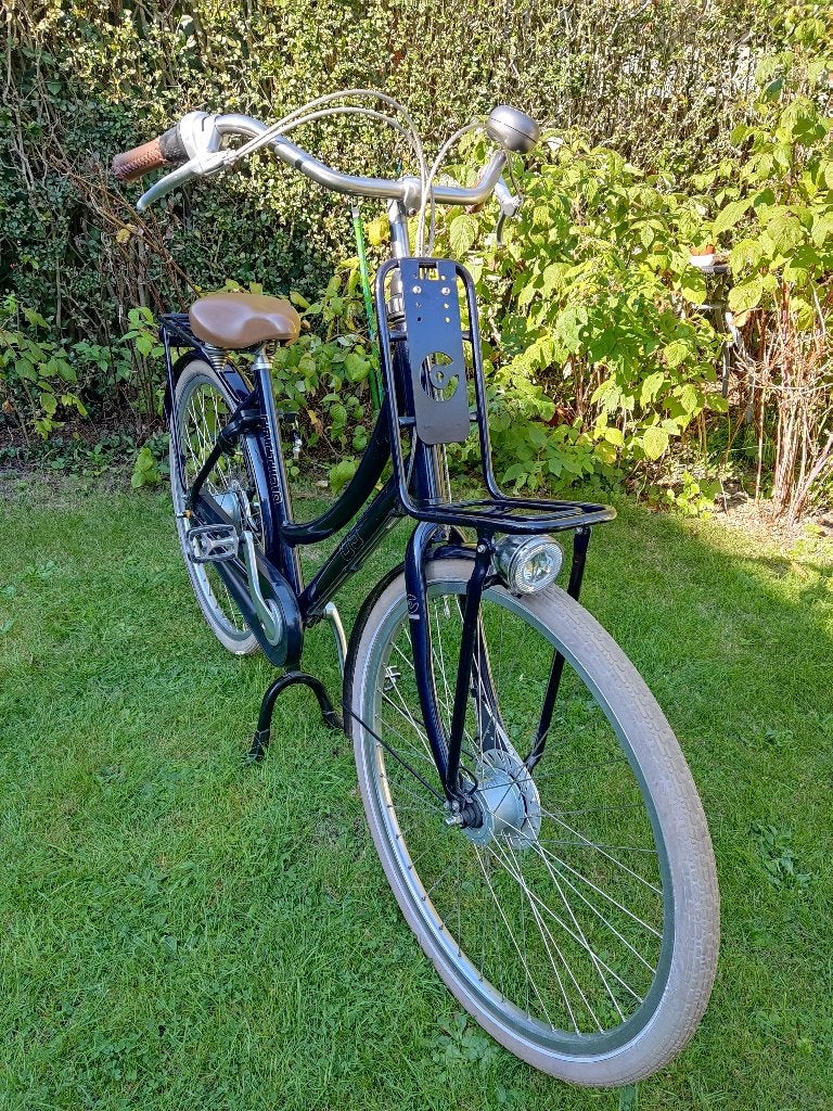Damesfiets Cortina U5 Luxe model,28inch,7V,D:49(14j..., Vitesses, Frein à tambour, Comme neuf, Enlèvement